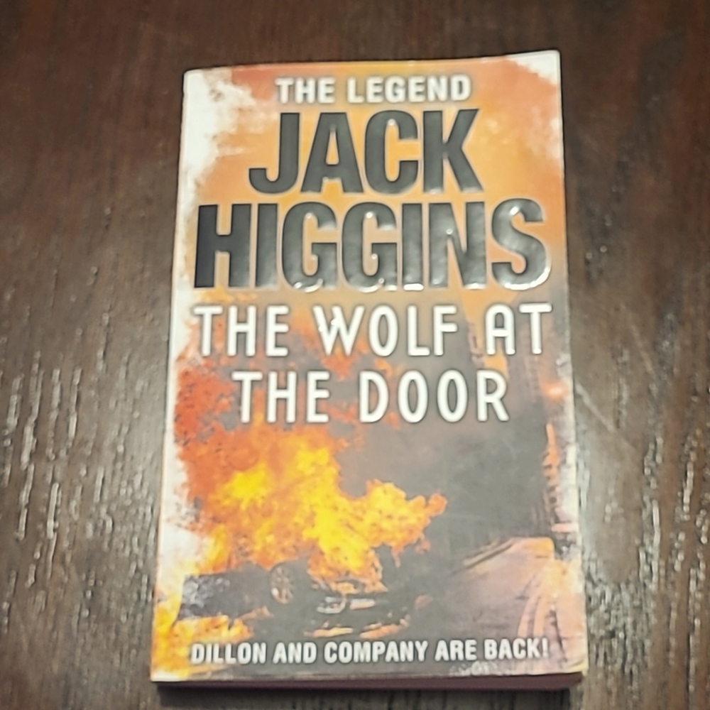 The Legend Jack Higgins The Wolf at the Door paperback book very good condition